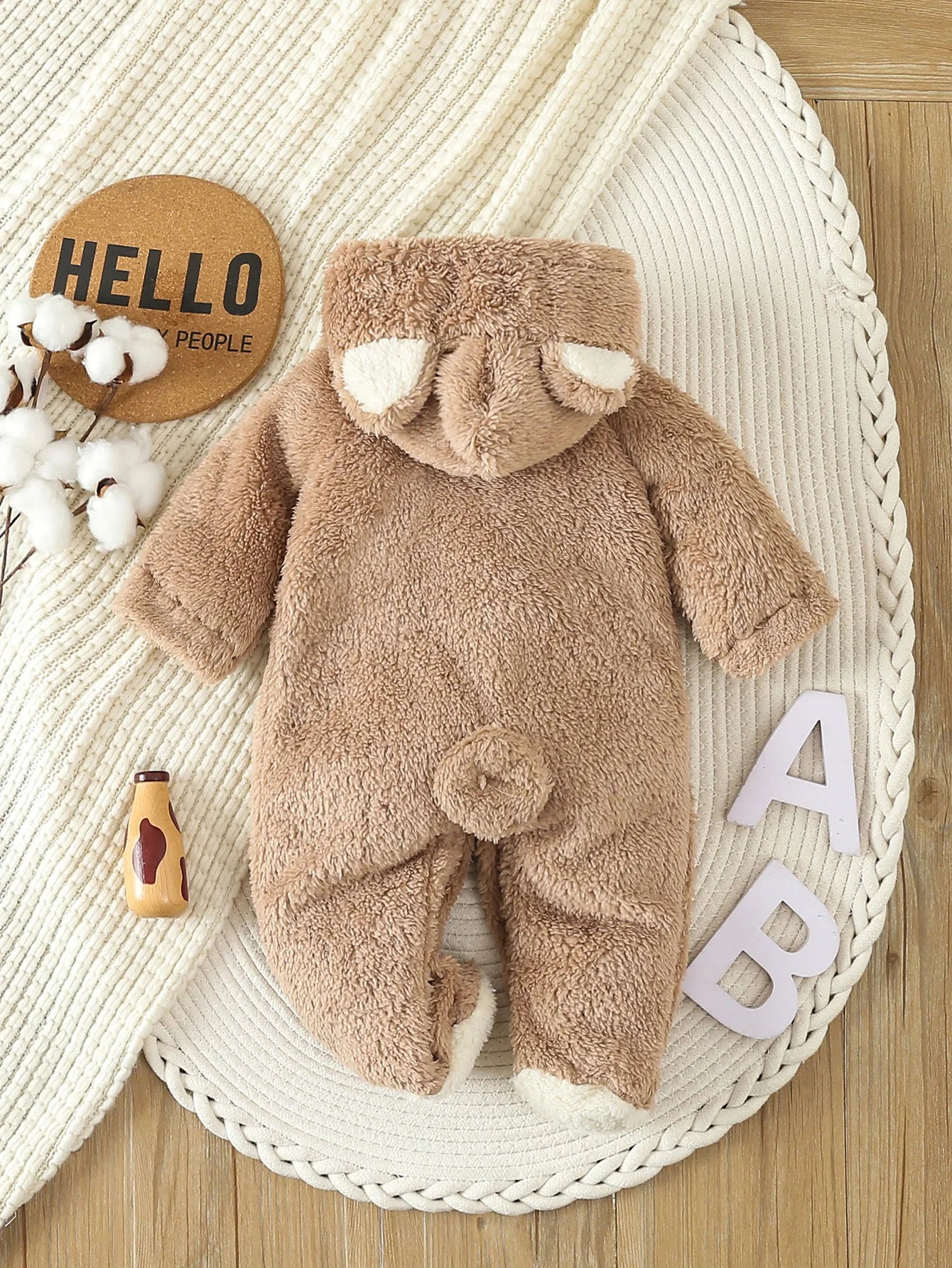 Autumn Winter Newborn Baby Rompers Jumpsuit