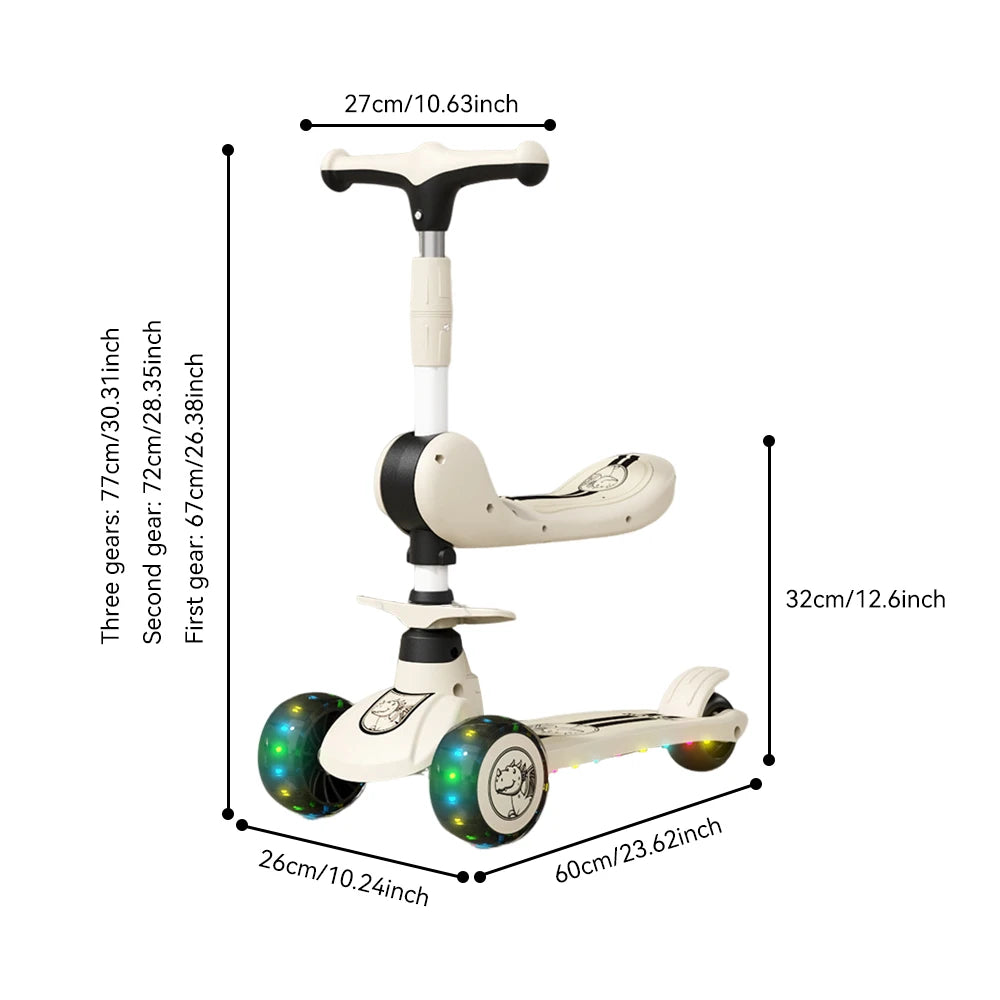 Kids Scooter 3 Wheels Kick Scooter