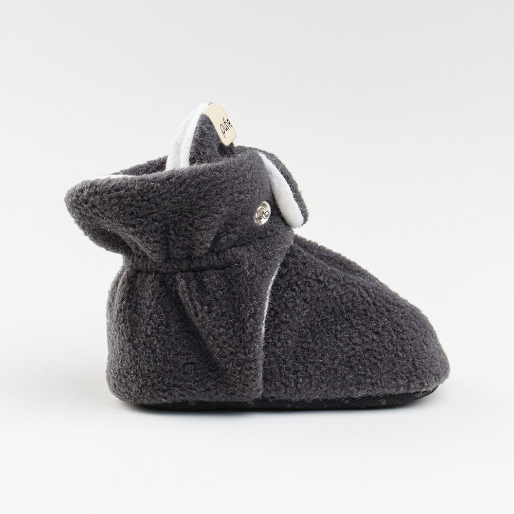 Anthracite Baby Booties