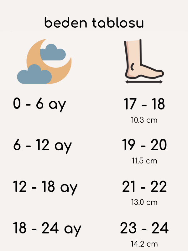 Tavşan Nakışlı Gri Patik
