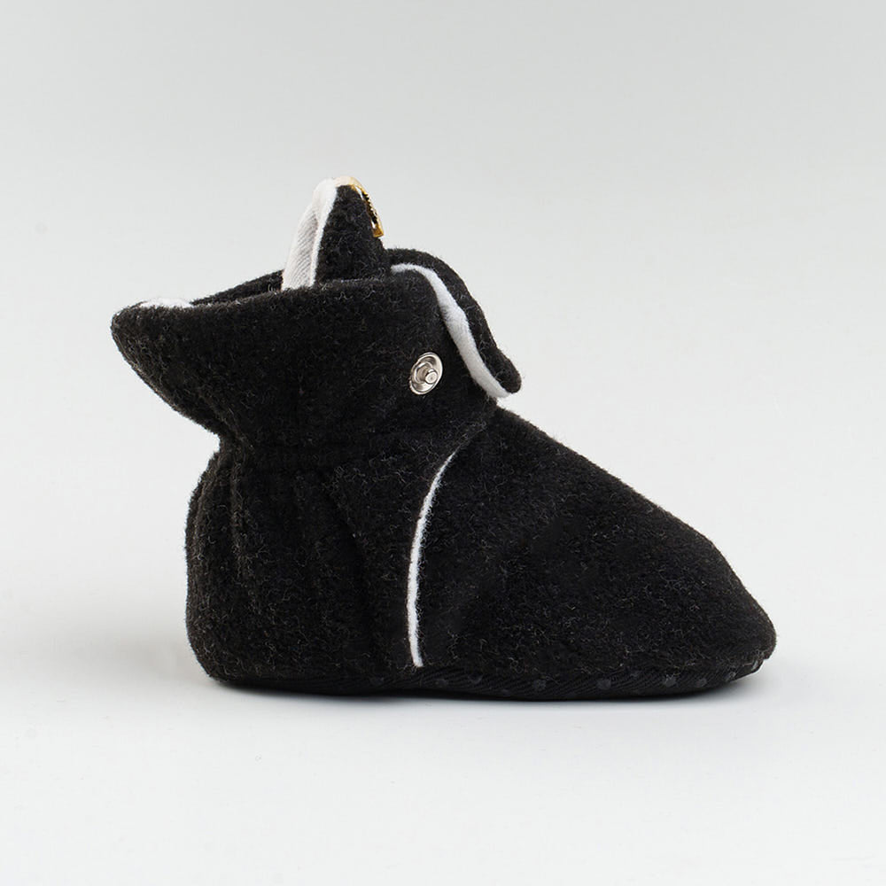Black Baby Booties