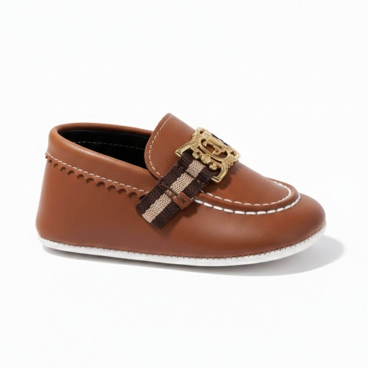 Brown Baby First Walking Shoes