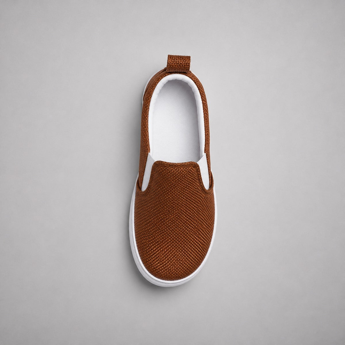 Brown Baby Slip-on Shoes