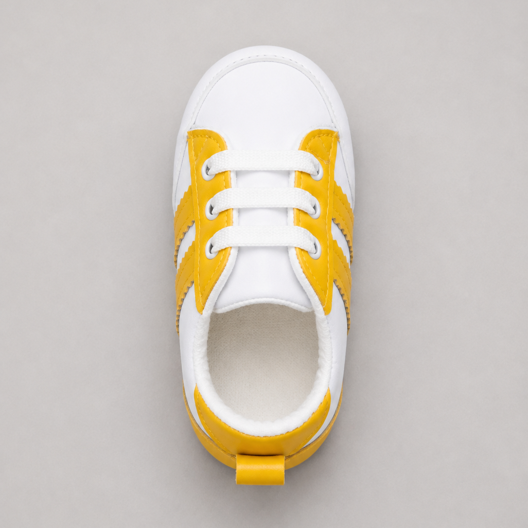 Baby Yellow Striped Shoes