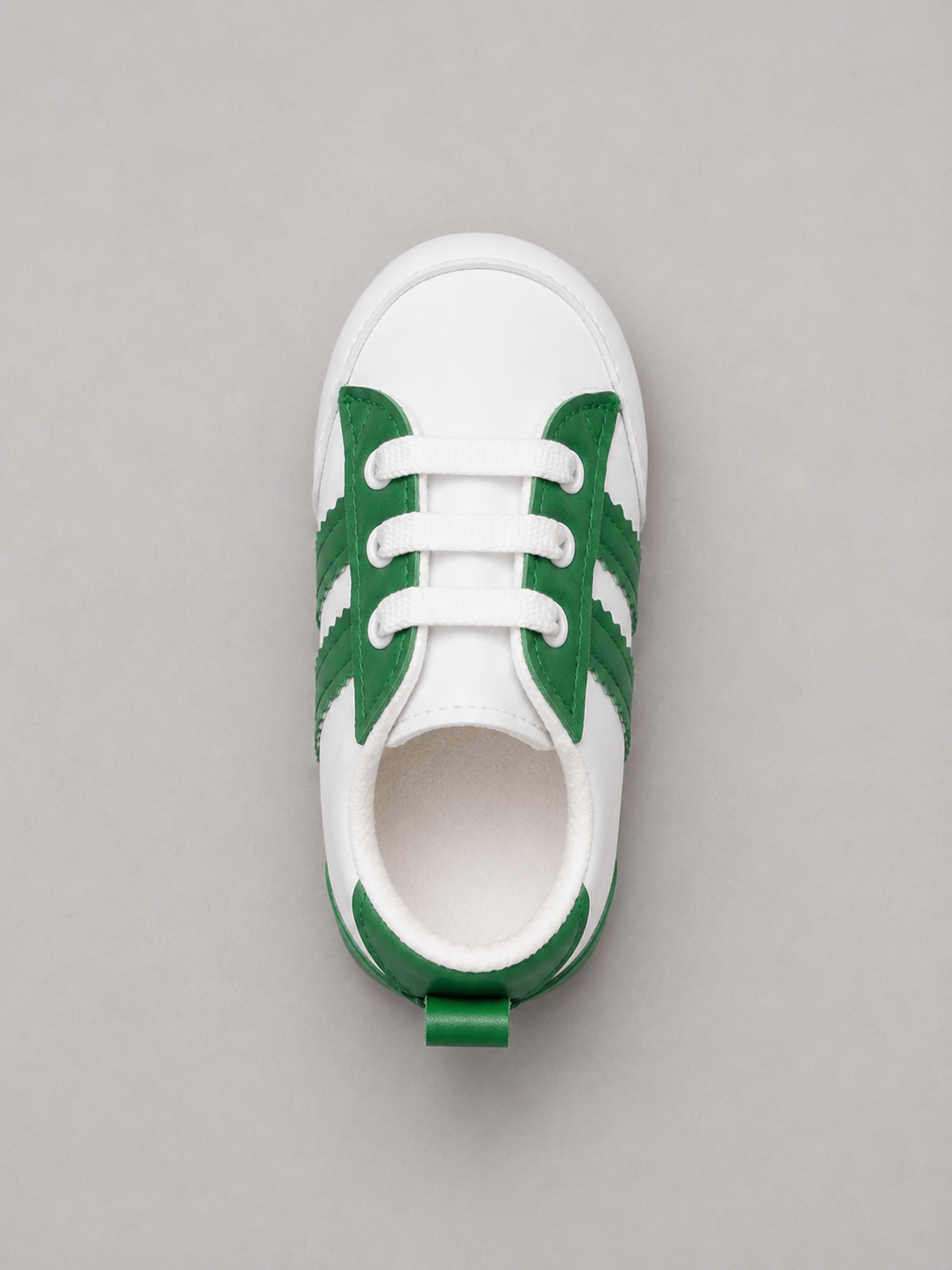 Baby Green Striped Shoes