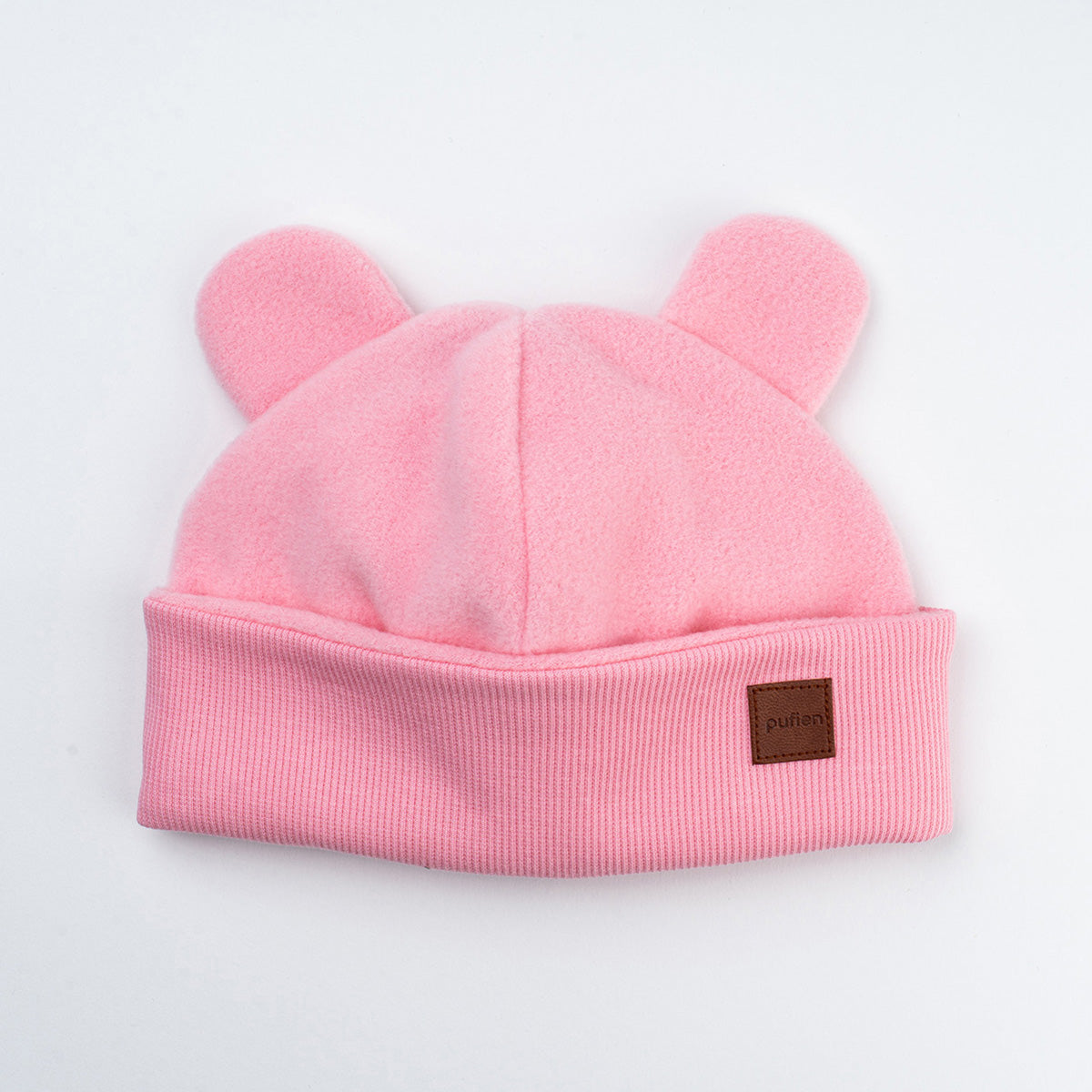 Pink Baby Hat & Scarf 2-in-1