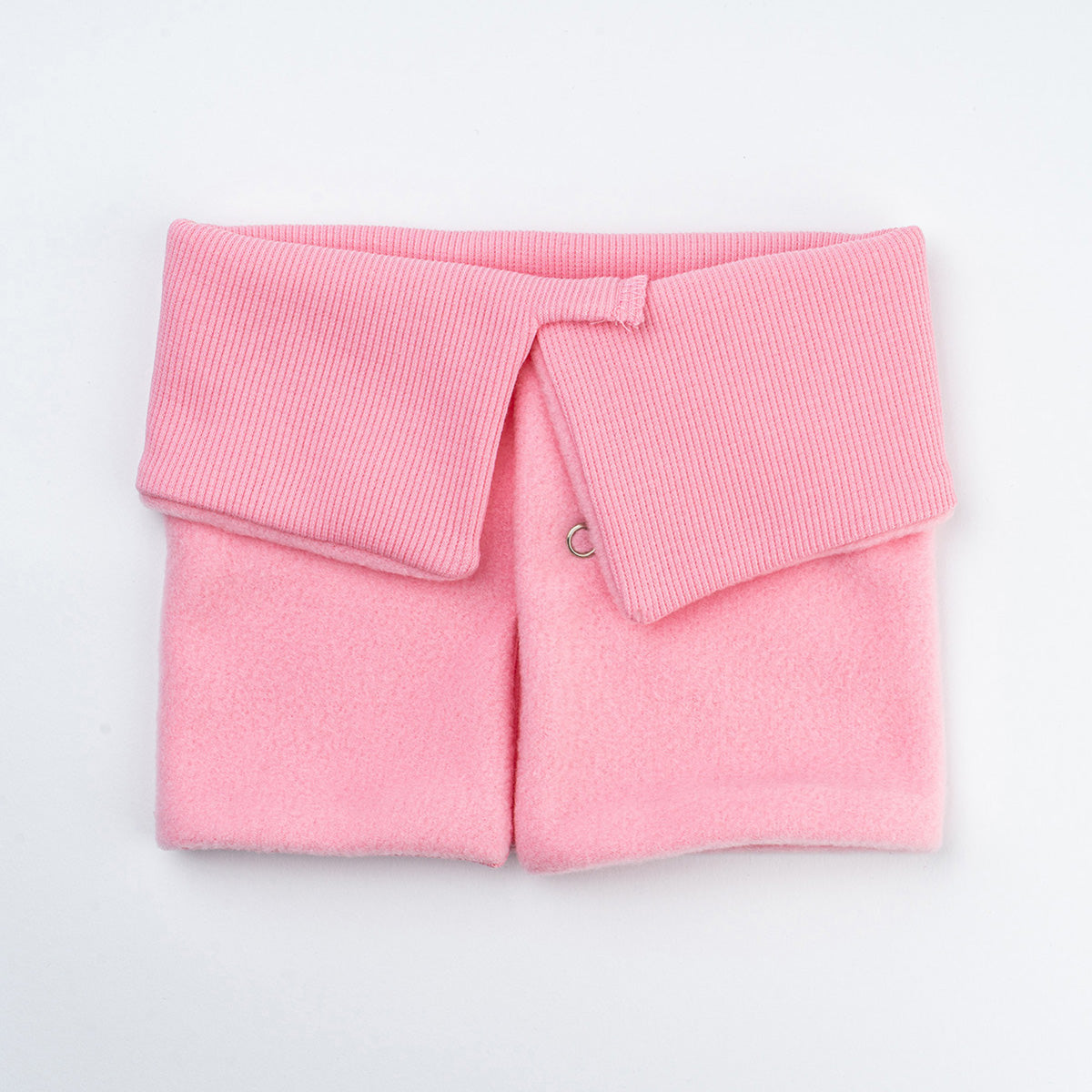 Pink Baby Hat & Scarf 2-in-1