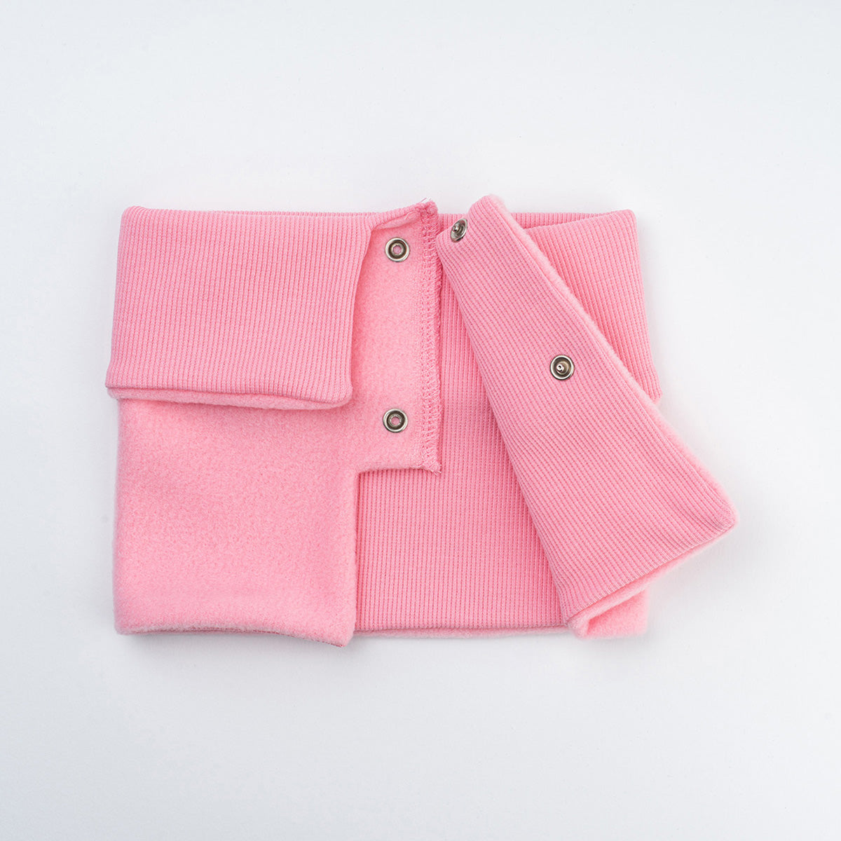 Pink Baby Hat & Scarf 2-in-1