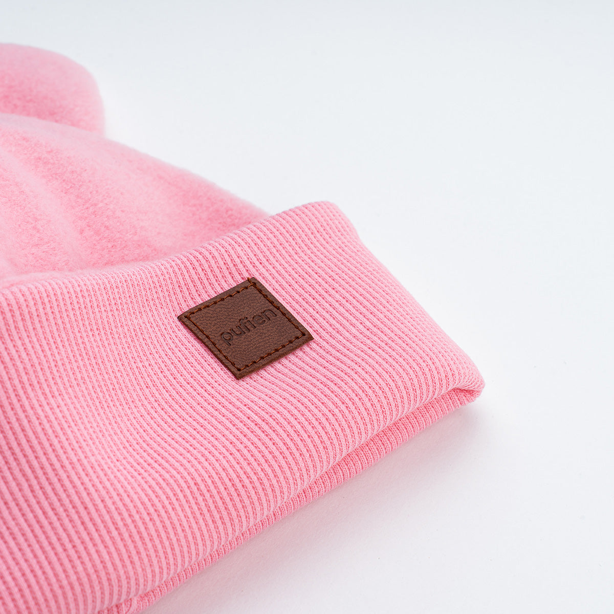 Pink Baby Hat & Scarf 2-in-1