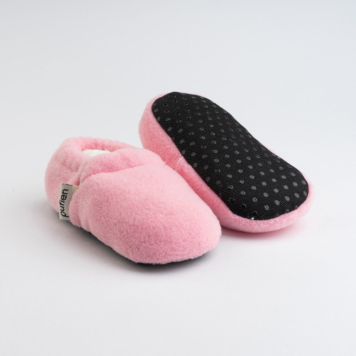 Pink Short Neck Baby Booties