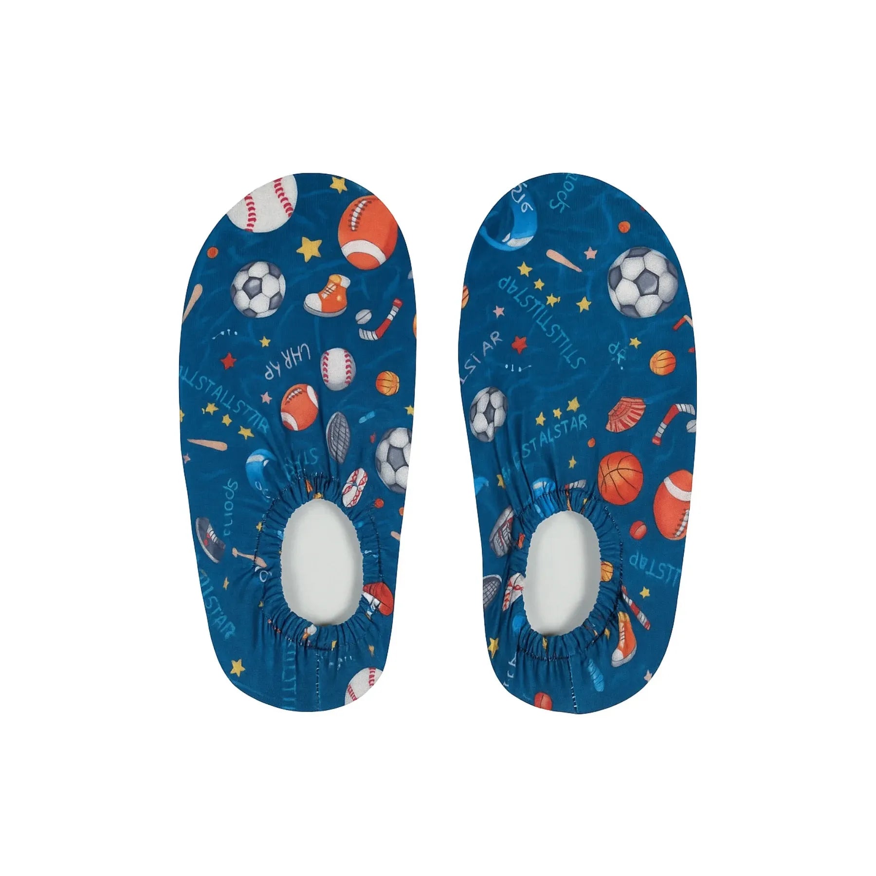 Baby Swimming Booties Football Design