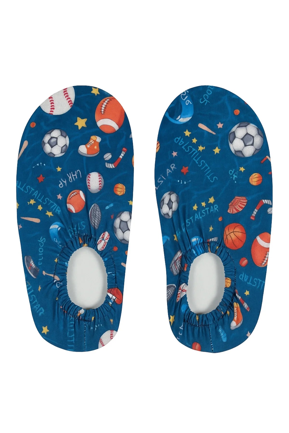 Baby Swimming Booties Football Design