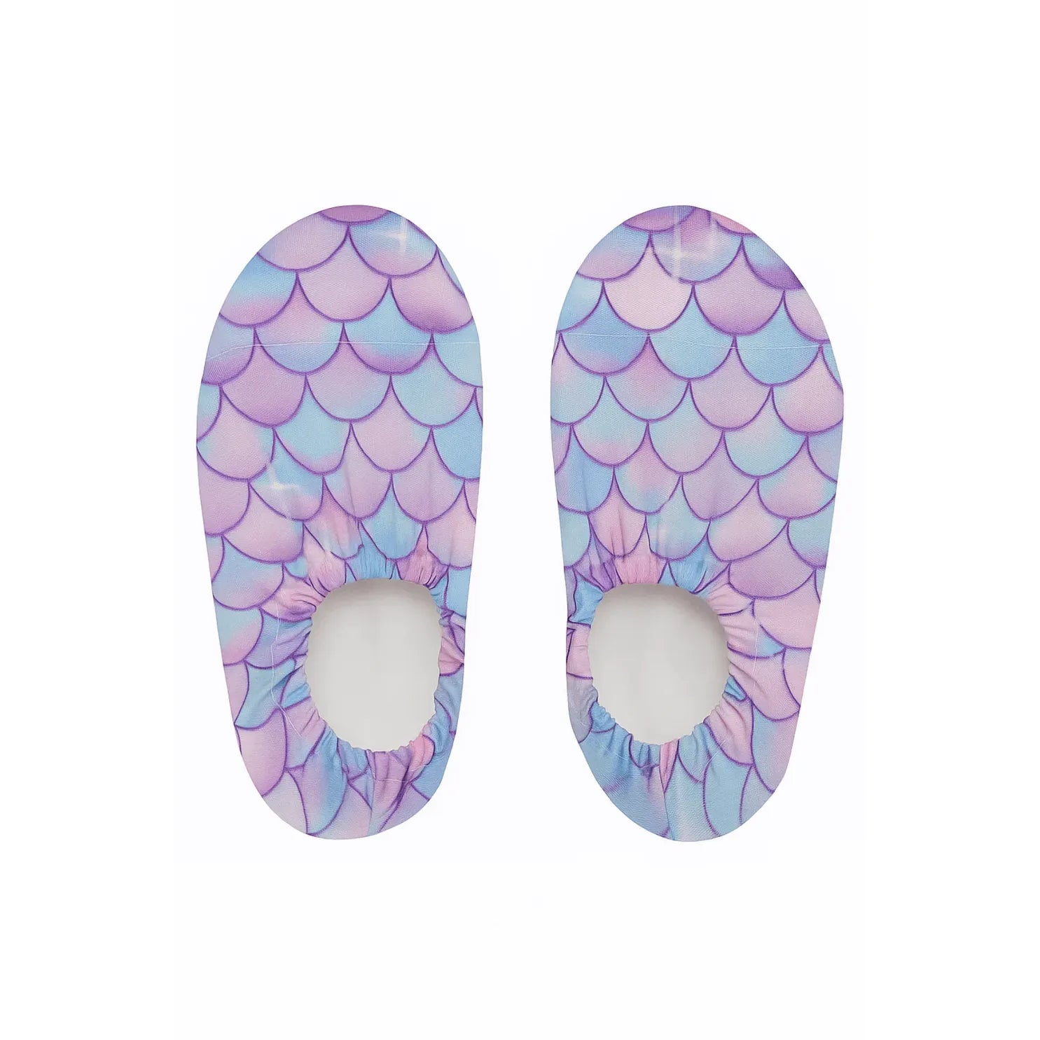 Baby Swimming Booties Purple Mermaid Design