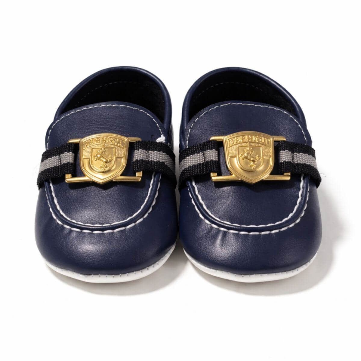 Navy Baby First Walking Shoes