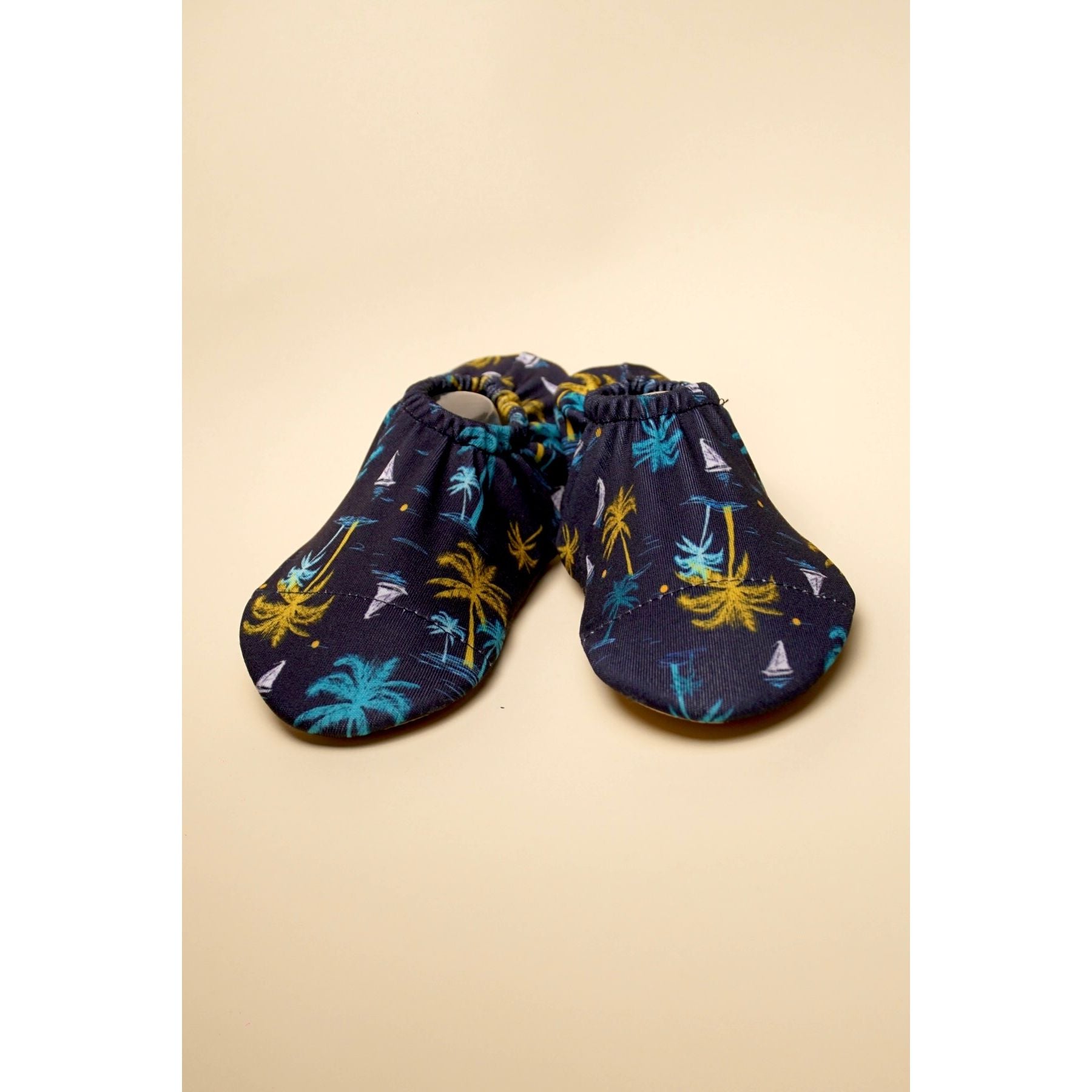 Baby Swimming Booties Palm Design