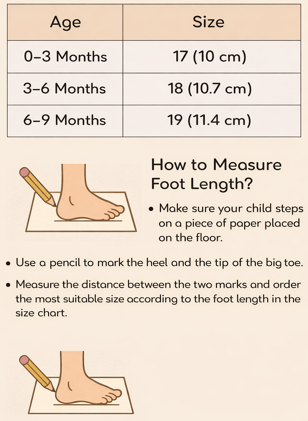 Brown Baby Slip-on Shoes