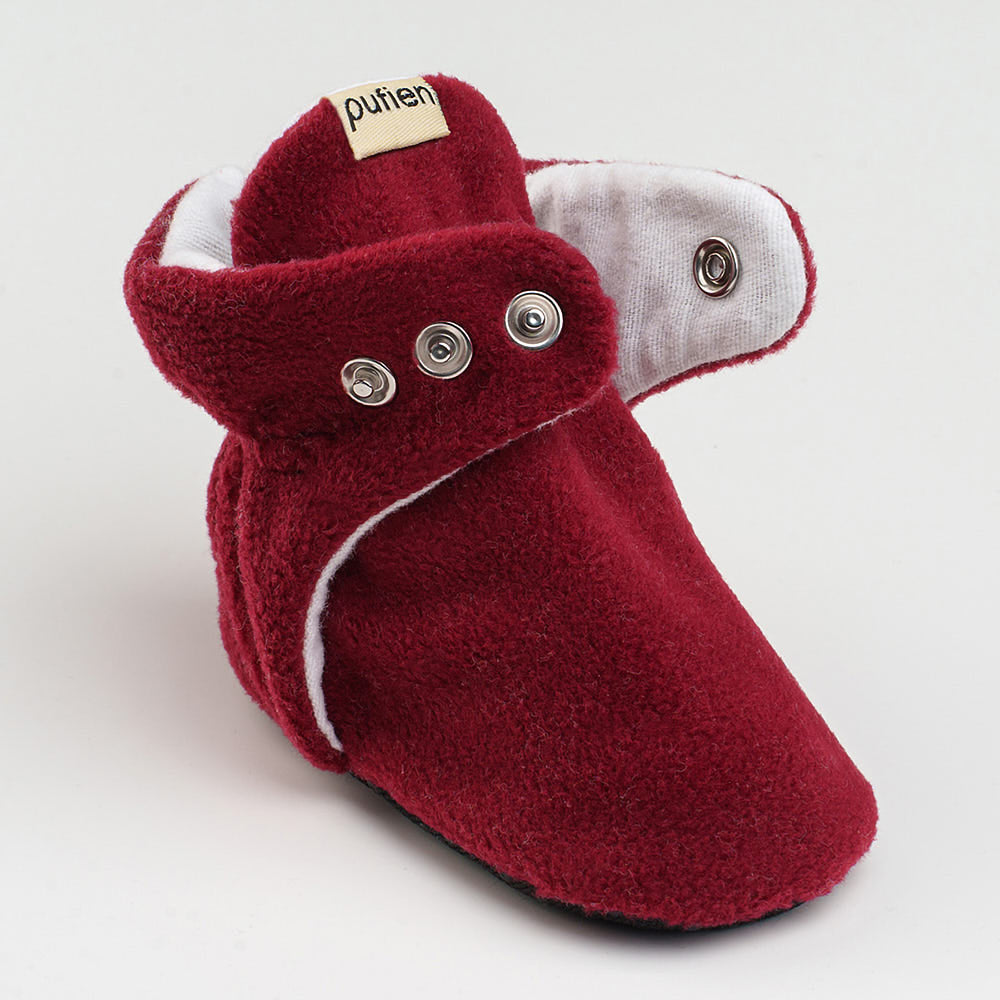 Red Baby Booties