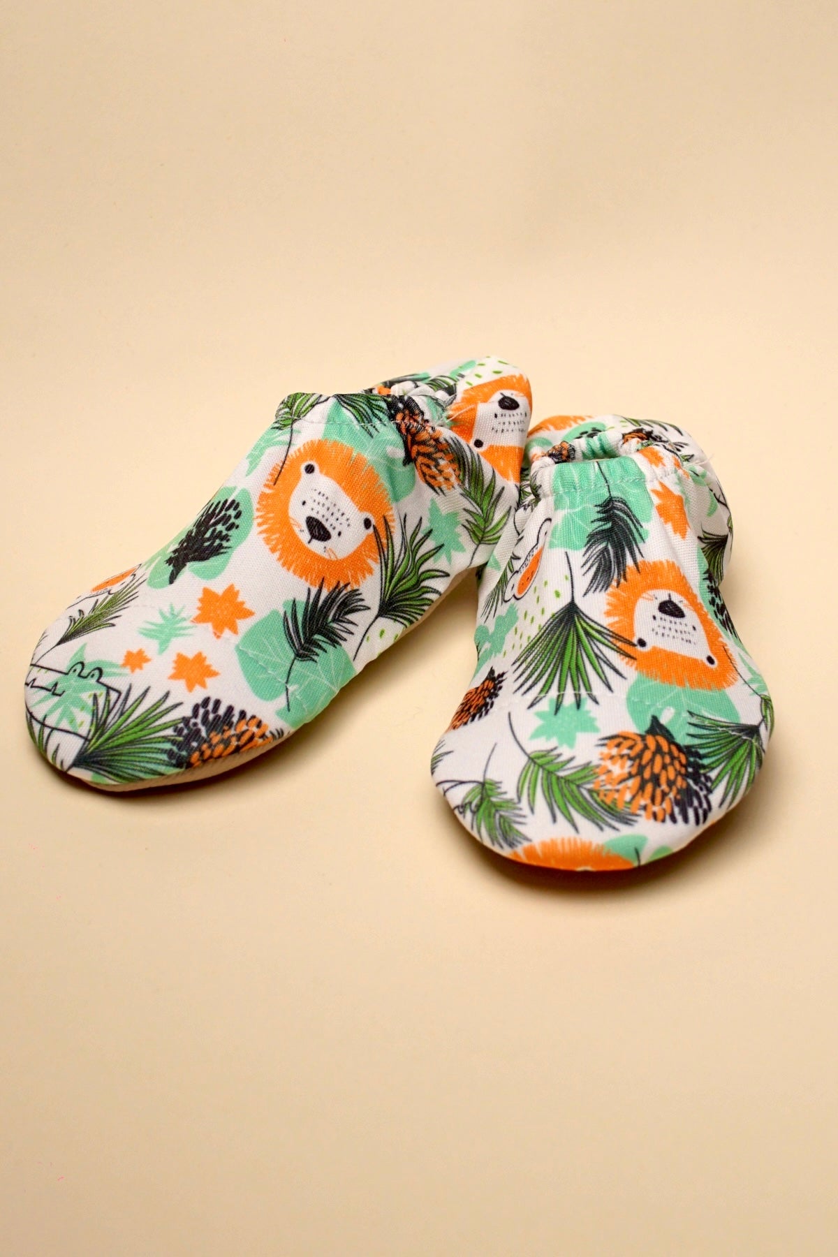 Baby Swimming Booties Safari Design