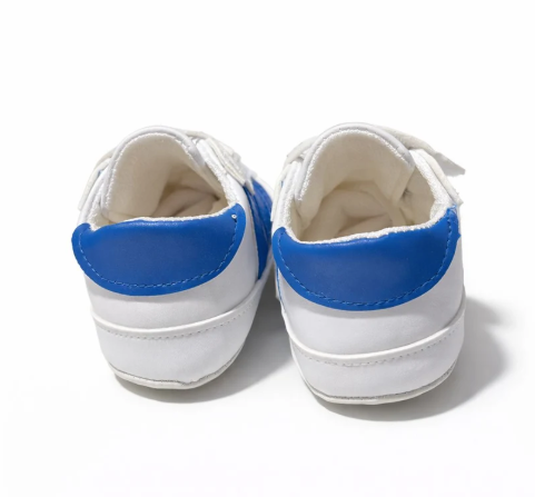 Baby Blue Striped Shoes