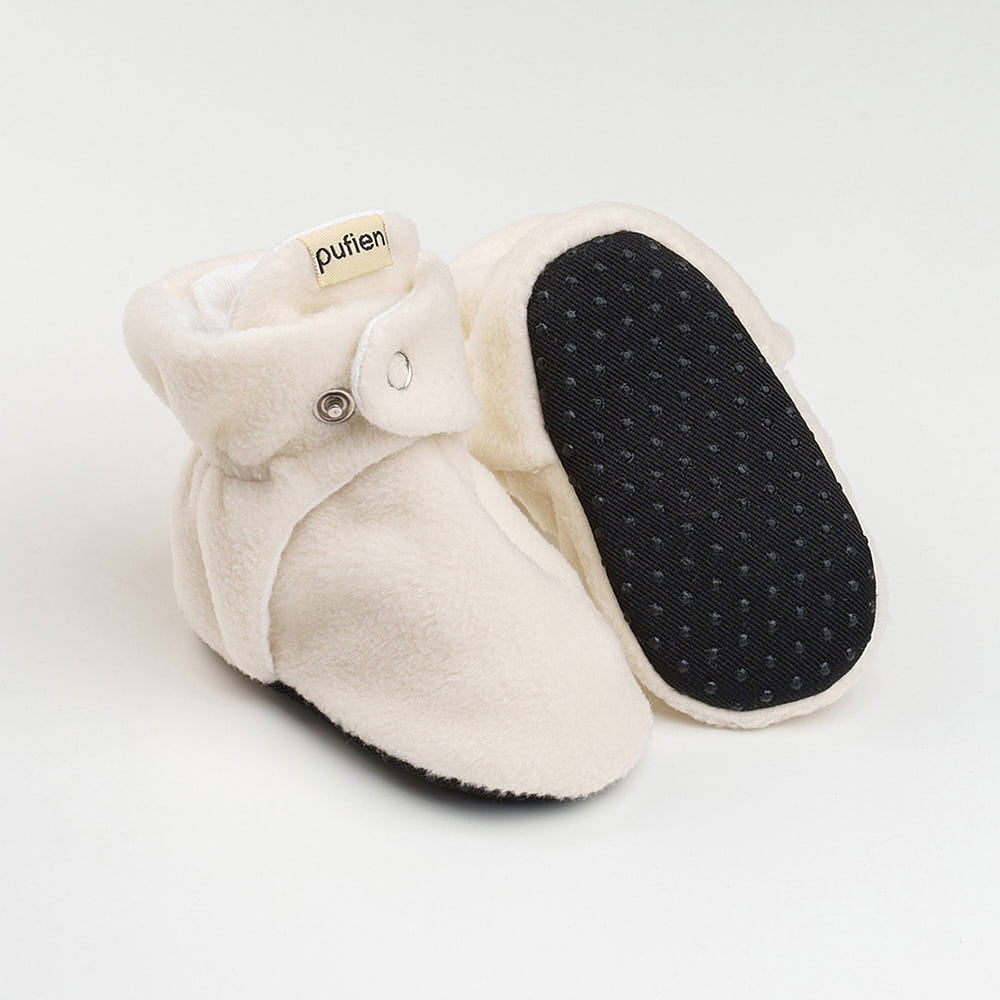 White Baby Booties