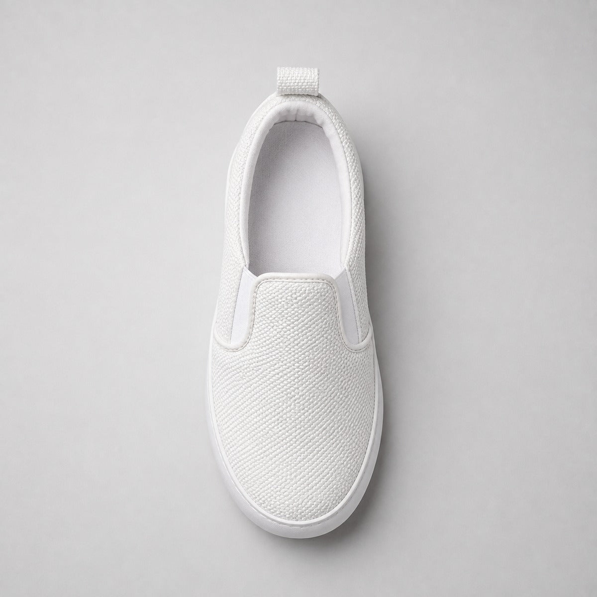 White Baby Slip-on Shoes