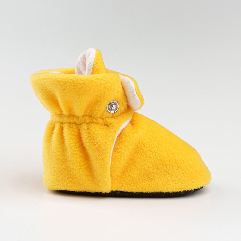 Yellow Baby Booties