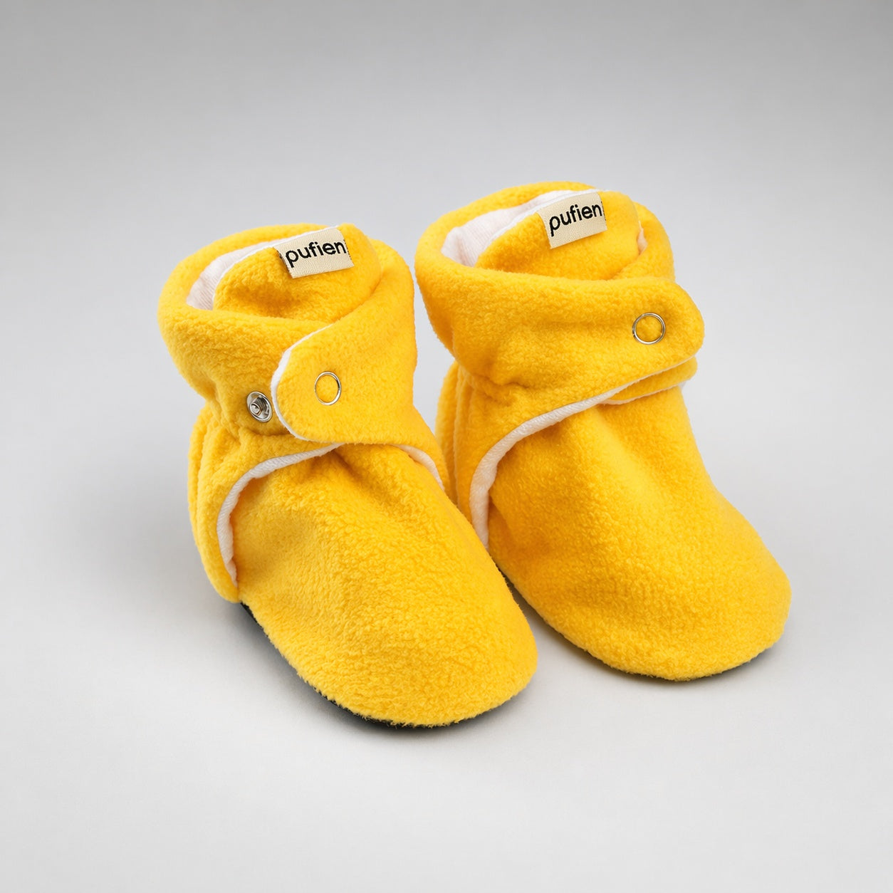 Yellow Baby Booties