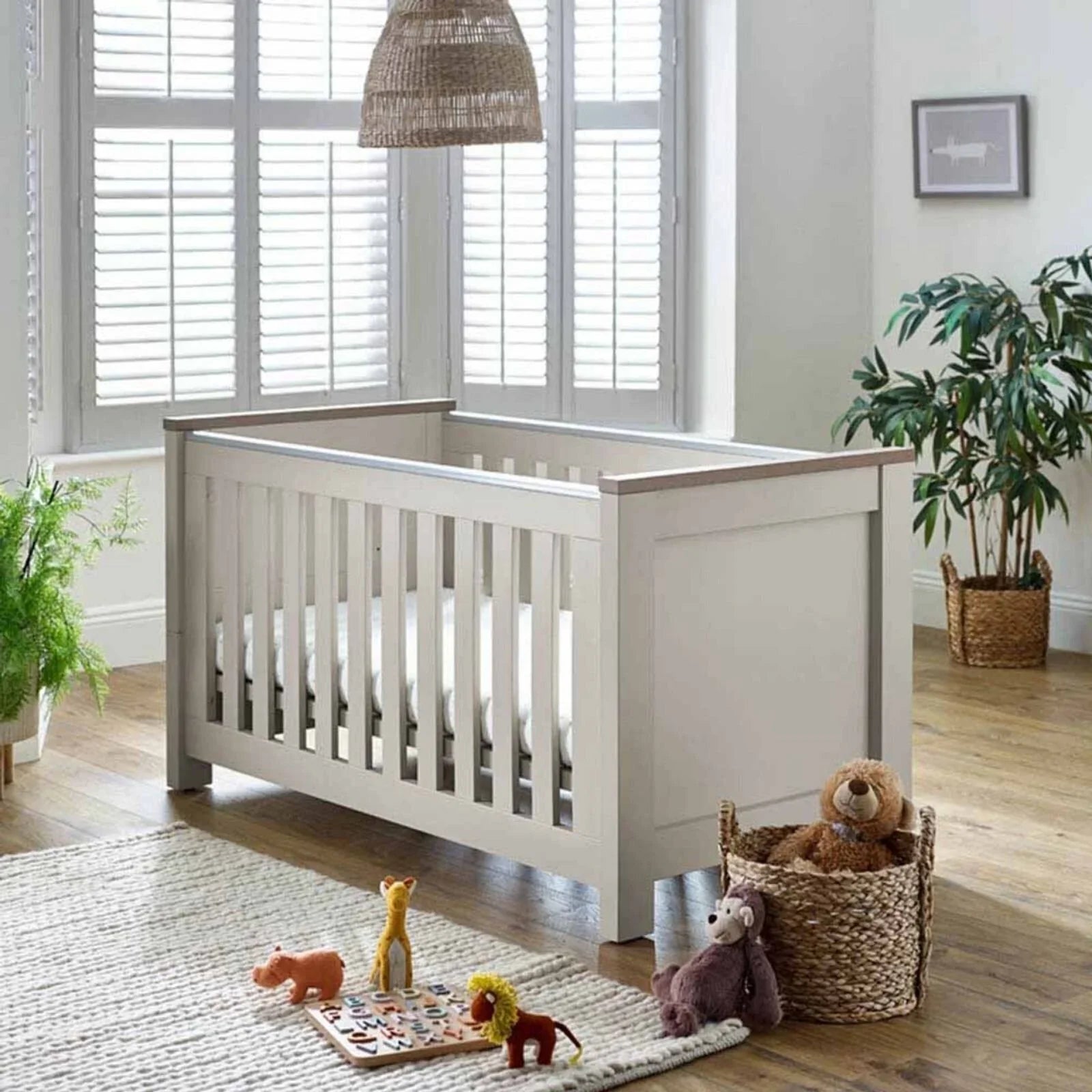 Charnwood Bordeaux Cot Bed - Oatmeal