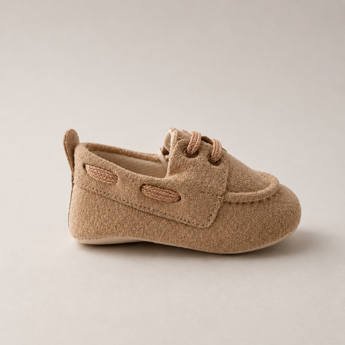 Beige Baby First Walking Moccasin