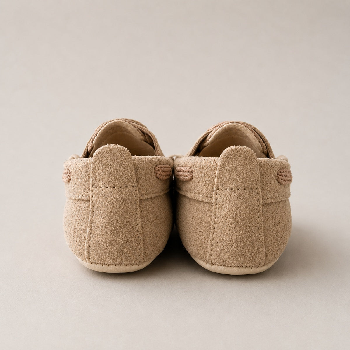 Beige Baby First Walking Moccasin
