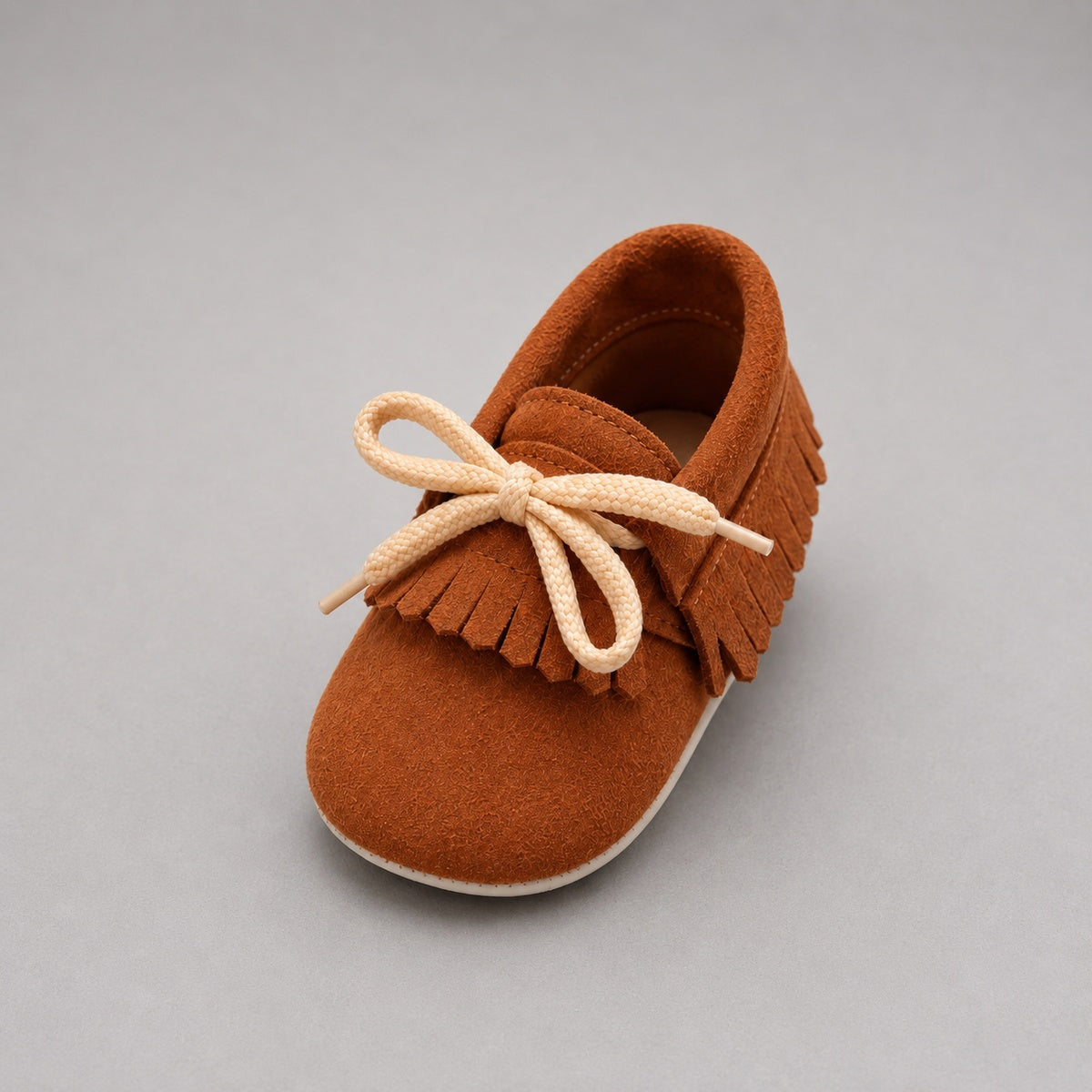 Brown Baby First Walking Shoes