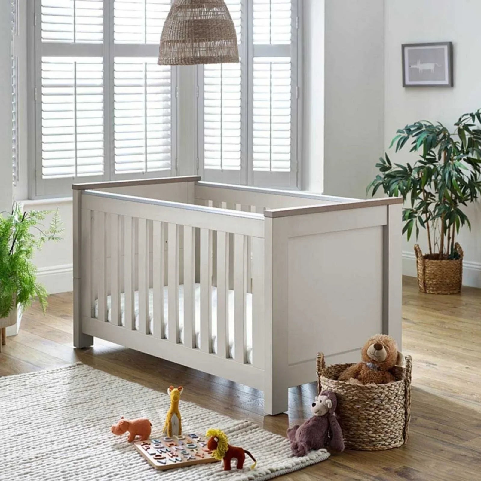 Charnwood Bordeaux Cot Bed - Oatmeal