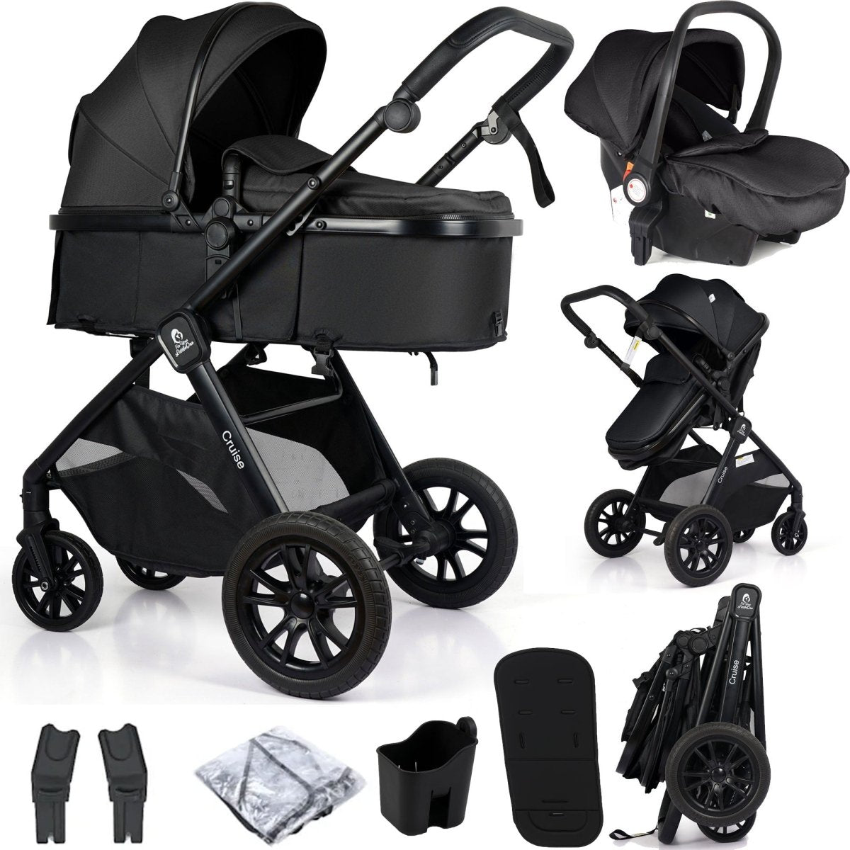 For Your Little One Cruise 3 In 1 Travel System With Car Seat