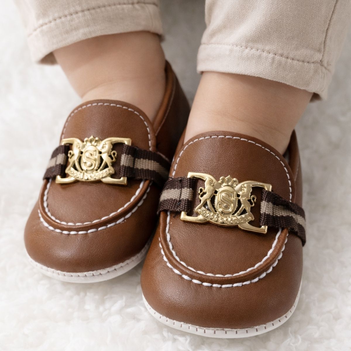 Gold Buckle Shoes