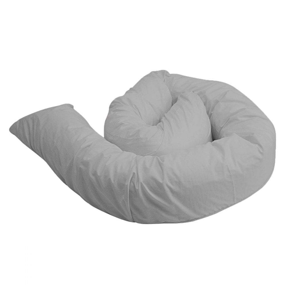 9 Ft Maternity Pillow Case - Grey
