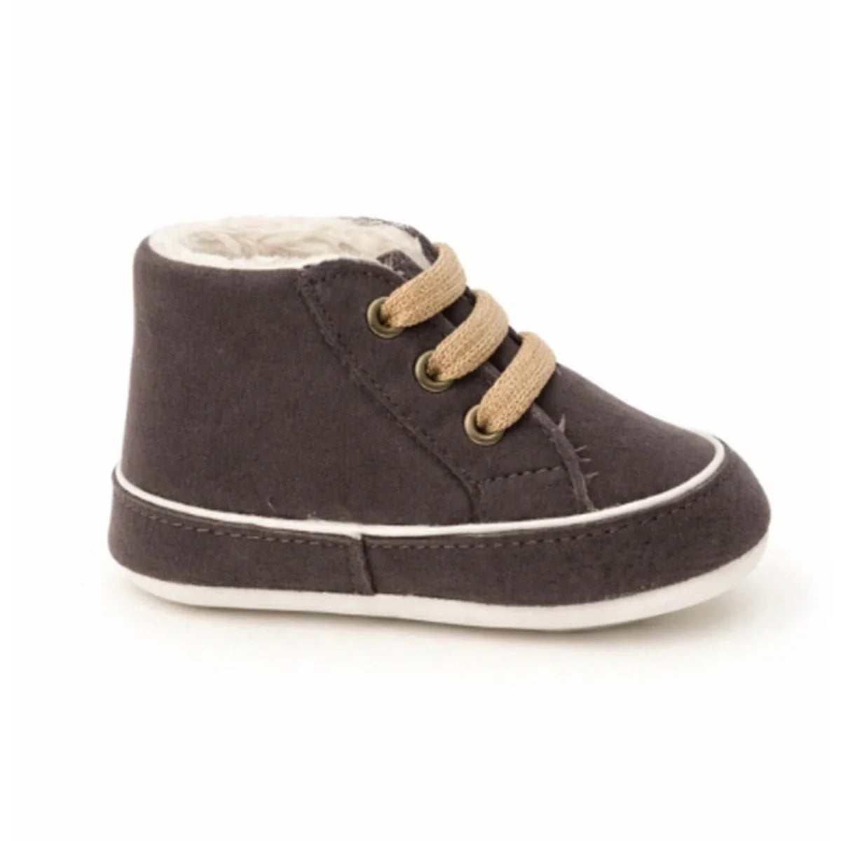 Anthracite Baby Lace Up Shoes
