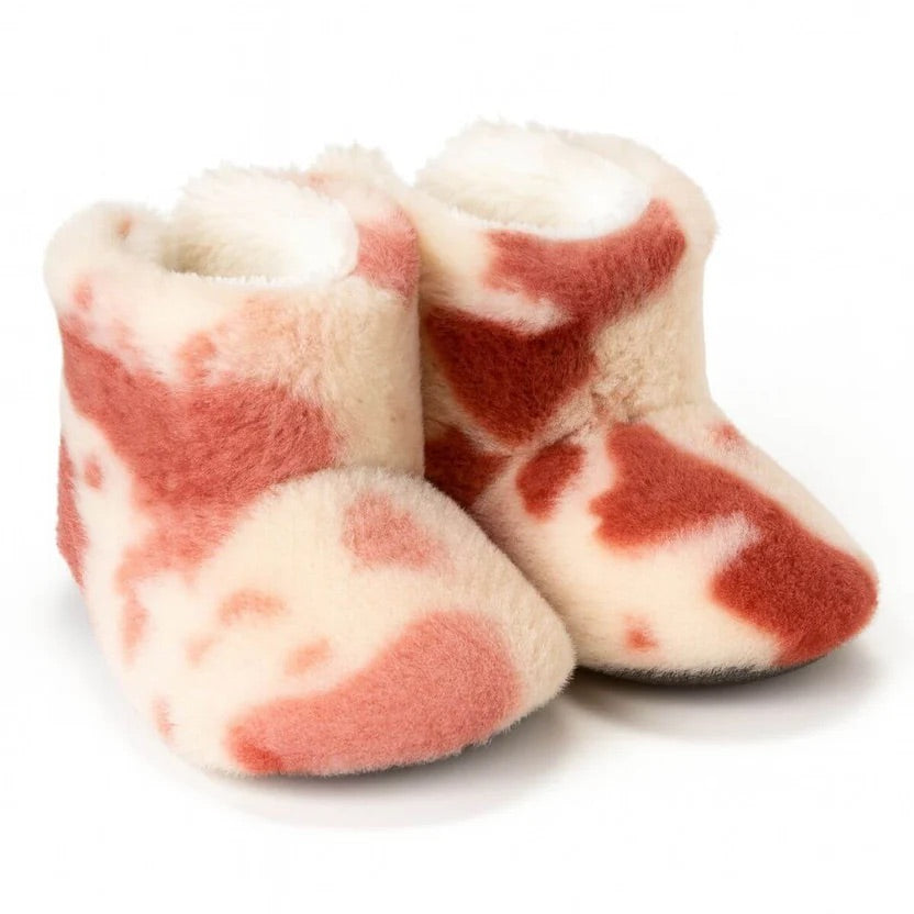 Pink Baby Shoes + Hat Beanie Bundle