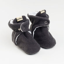 Anthracite Baby Booties