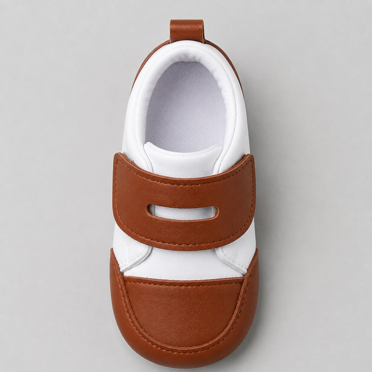 Baby Brown Velcro Shoes