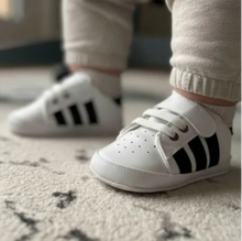 Baby Black Striped Shoes
