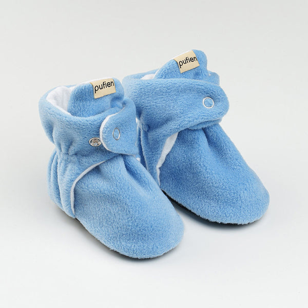 Blue Baby Booties