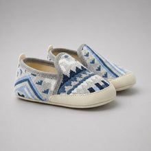 Blue Slip-on Shoes