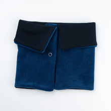 Navy Baby Hat & Scarf 2-in-1