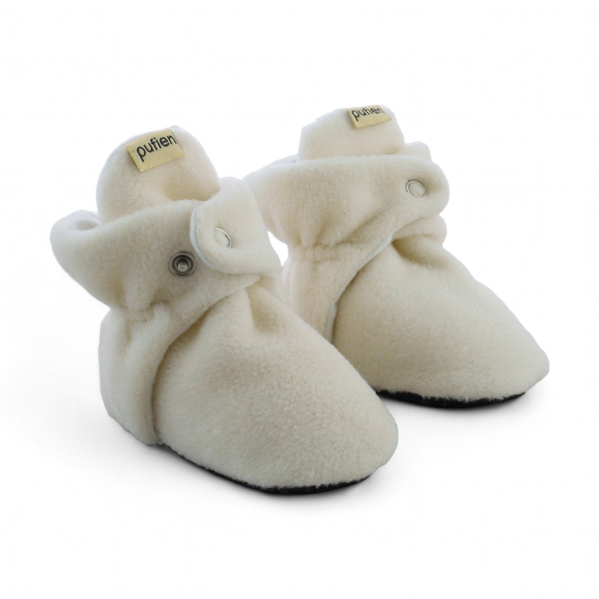 White Baby Booties
