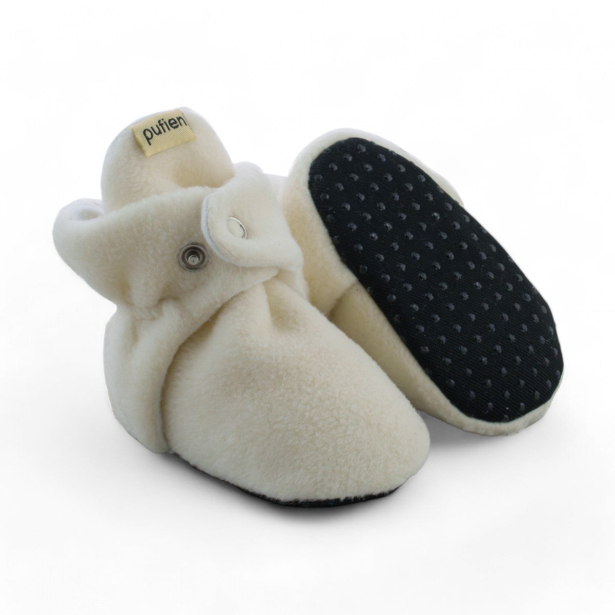 White Baby Booties