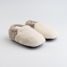 Mink - White Short Neck Baby Booties