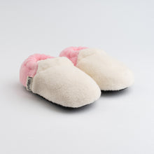 Pink - White Short Neck Baby Booties