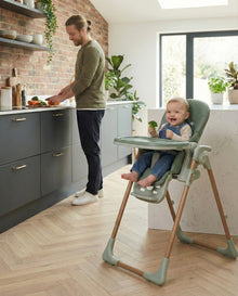 Flare Foldable High Chair - Green