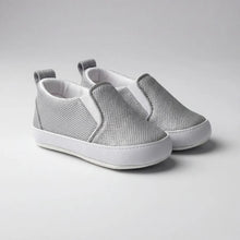 Grey Baby Slip-on Shoes