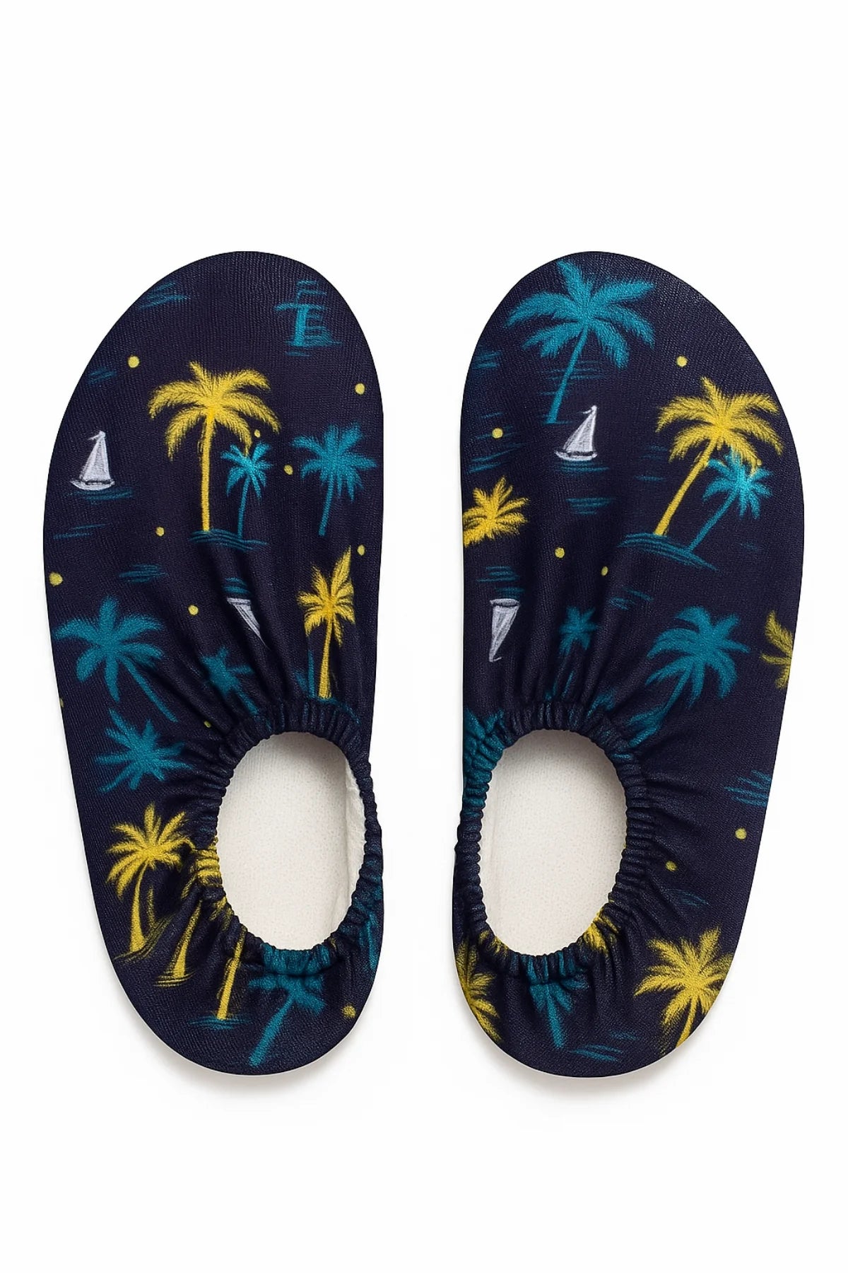 Baby Swimming Booties Palm Design